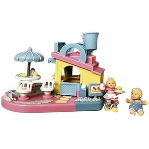Polly pocket Bluebird Toys Vintage 1994 “Mimi's Burger Drive-In Cafe Restaurant”